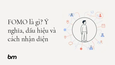 Minh họa cho FOMO là gì? Ý nghĩa, dấu hiệu và cách nhận diện: Một người đứng giữa vòng tròn khép kín, với những đường nét gợi các kết nối và trải nghiệm nằm ngoài tầm với; hình ảnh diễn tả cảm giác bị cuốn vào nỗi sợ bỏ lỡ.
