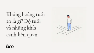 Minh họa cho Khủng hoảng tuổi 20 là gì? Độ tuổi và những khía cạnh liên quan: Một người trẻ đứng trước ngã rẽ đơn giản, nhìn vào hai hướng đi như đang cân nhắc con đường mình muốn chọn.