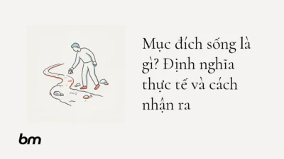 Minh họa cho Mục đích sống là gì? Định nghĩa thực tế và cách nhận ra: Một người thử đặt một viên đá nhỏ lên con đường còn dang dở, như cách từng bước thử nghiệm để nhận ra hướng đi phù hợp.