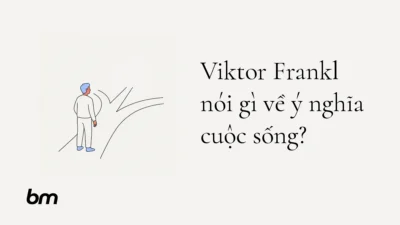 Minh họa cho Viktor Frankl nói gì về ý nghĩa cuộc sống?: Một người đứng trước ba lối đi tối giản cùng hướng về một vòng tròn sáng, biểu đạt hành trình tự khám phá ý nghĩa mà không áp đặt một câu trả lời duy nhất.